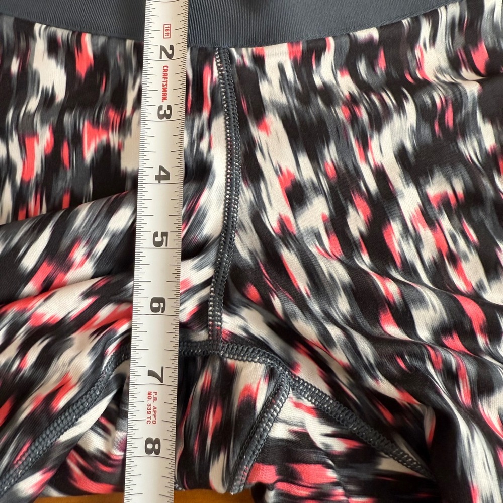 SALE Nike Dri Fit Womens Athletic Capris Leggings Abstract Print Size S - Picture 7 of 16
